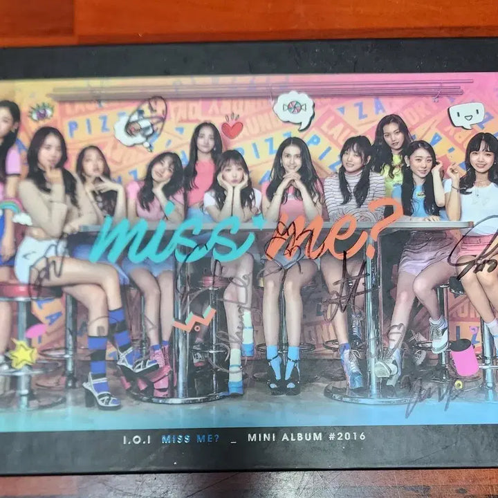 [BUNJANG] I.O.I Signed Mini Album Miss Me? / 아이오아이 I.O.I 싸인앨범