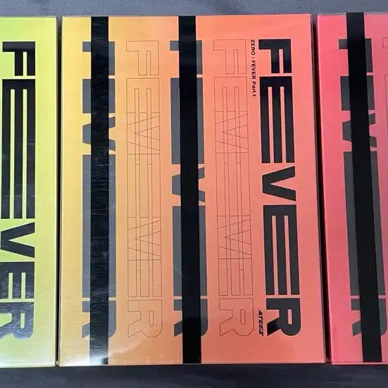 [BUNJANG] ATEEZ FEVER Album Bundle Set / 일괄)에이티즈 땡스 피버 FEVER 앨범
