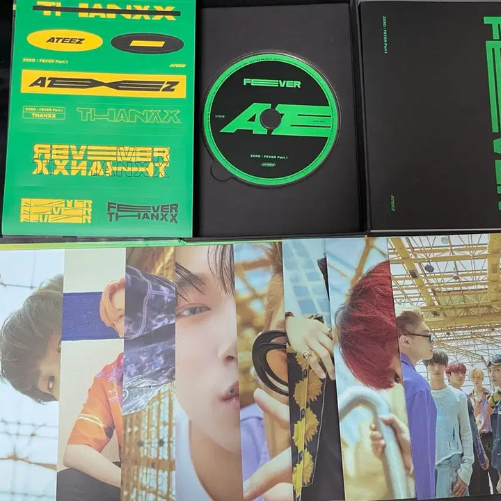 [BUNJANG] ATEEZ FEVER Album Bundle Set / 일괄)에이티즈 땡스 피버 FEVER 앨범