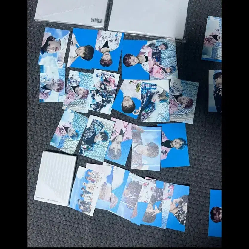 [BUNJANG] BTS Wings Tour Photobook Bundle Set / bts 미개봉 미개봉 윙즈투어포북2+윙즈스탬프2+포카72장 모두 일괄