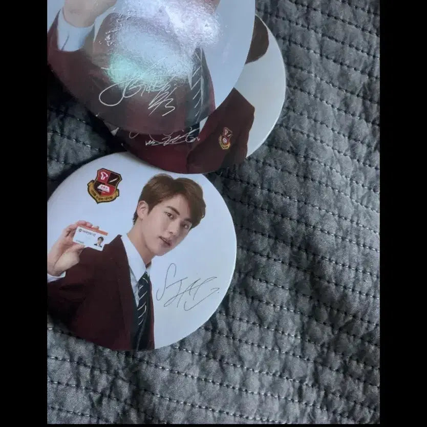 [BUNJANG] BTS Smart Uniform Badge Set Rare Item / 방탄 bts 스마트교복 뱃지 세트 희귀아이템