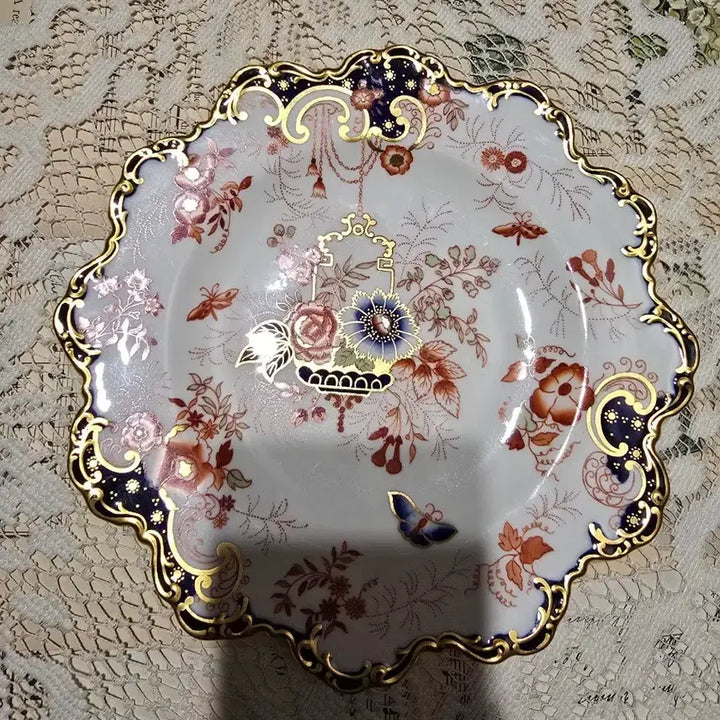 [BUNJANG] Antique Royal Crown Derby Plate / 앤틱 로얄 크라운 더비
