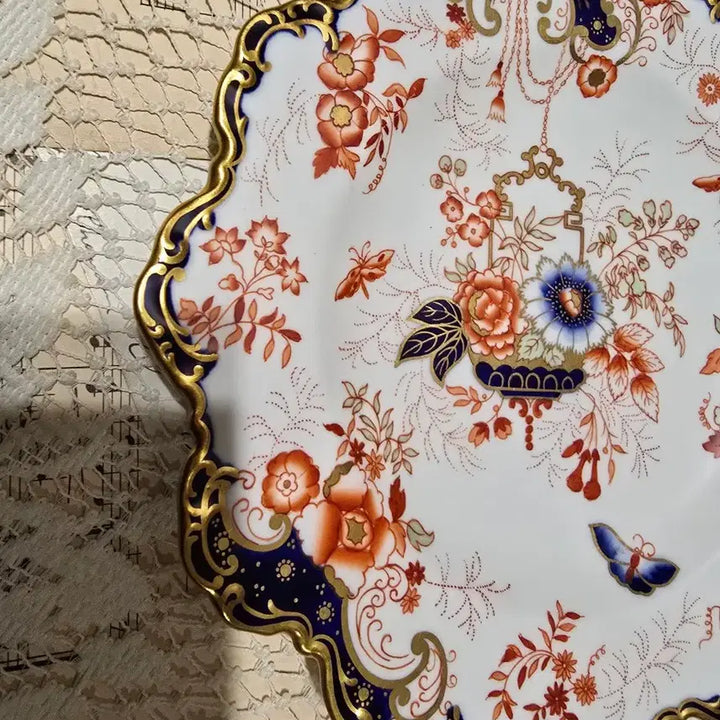 [BUNJANG] Antique Royal Crown Derby Plate / 앤틱 로얄 크라운 더비