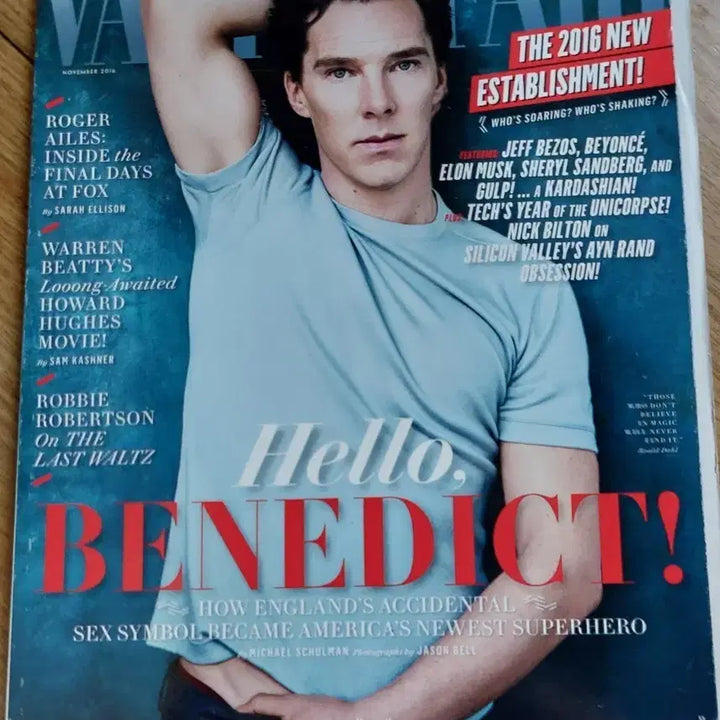 [BUNJANG] Bazaar Magazine November 2016 Issue (Benedict Cumberbatch Cover) / 베네딕트 컴버배치 바자 2016년 11월호