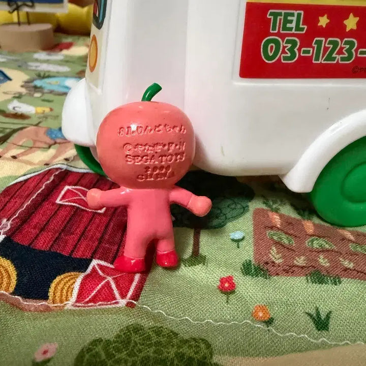 [BUNJANG] Ringo-man Apple Man Figure - Rare Vintage / 링고만 사과맨 피규어 호빵맨 희귀캐릭터