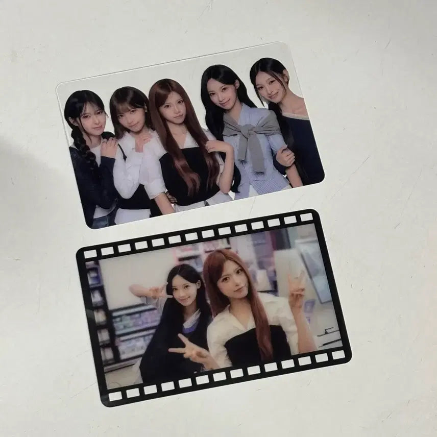 [BUNJANG] Le Sserafim CU Transparent Photocard Bundle Set / CU 리센느 투명포카 일괄