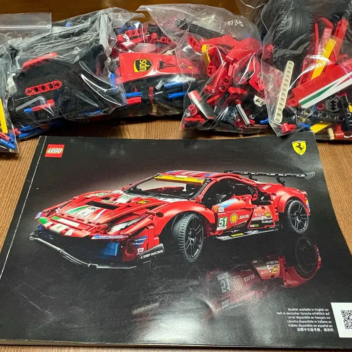 [BUNJANG] LEGO Technic Ferrari 488 GTE 42125 / 레고 테크닉 페라리 488 GTE 42125
