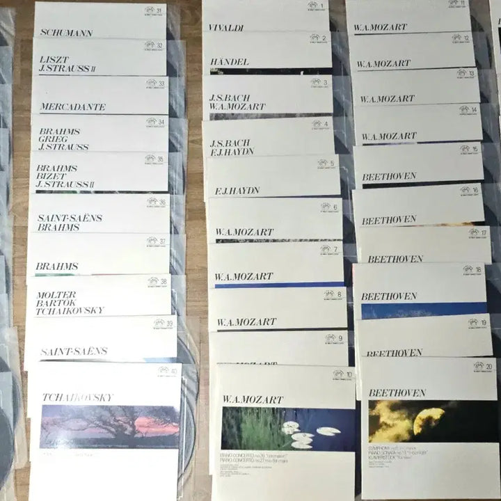 [BUNJANG] Classical Music LP Records 50-Piece Full Set / 클래식 LP음반 50장 풀세트