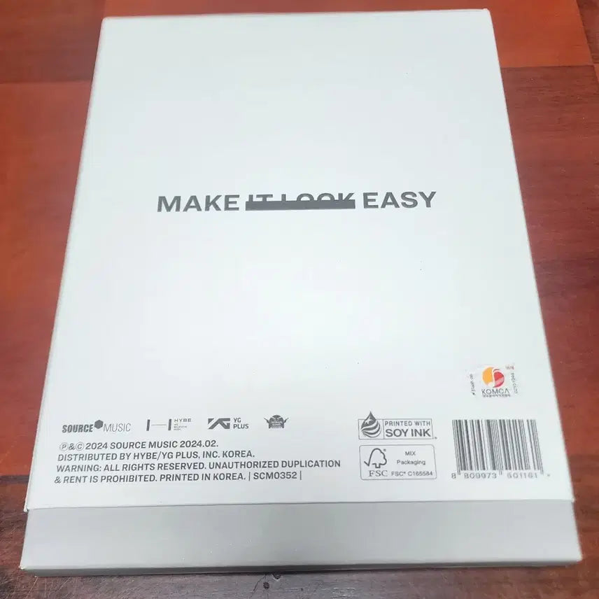 [BUNJANG] LE SSERAFIM EASY 3rd Mini Album Signed Album / 르세라핌 EASY 3집 미니 싸인앨범