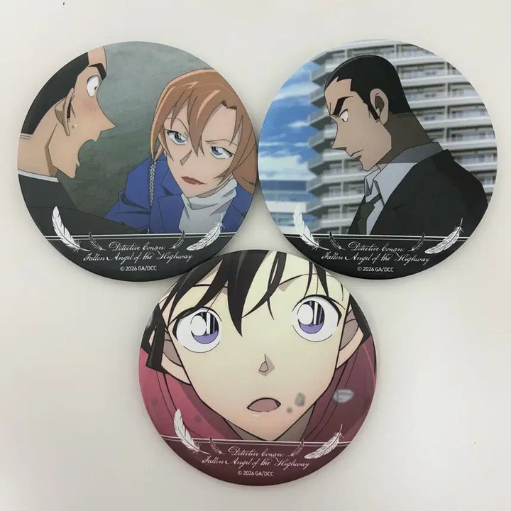 [BUNJANG] Detective Conan Pop-up Highway Lucifer Random Mirror Button Chihaya, Jyuugo, Ran / 명탐정 코난 팝업 하이웨이의 타천사 랜덤 거울버튼 치하야 쥬고 란