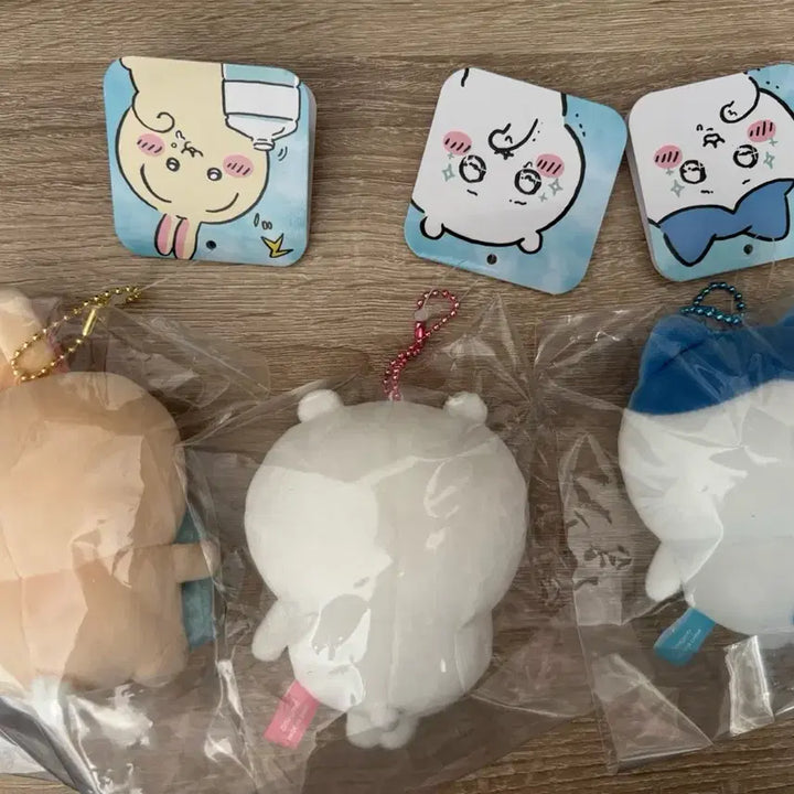 [BUNJANG] Chiikawa Hachiwara Usagi Hamster Plush Bundle Set / 물사기 물하치 물치이 물 우사기 물 하치와레 물 치이카와 햄냥토 일괄