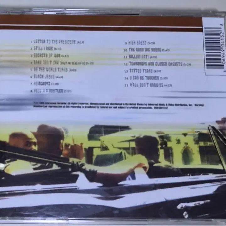 [BUNJANG] 2Pac &amp; Outlawz Still I Rise Unsealed CD / 2PAC &amp; OUTLAWZ - STILL I RISE (개봉 CD)