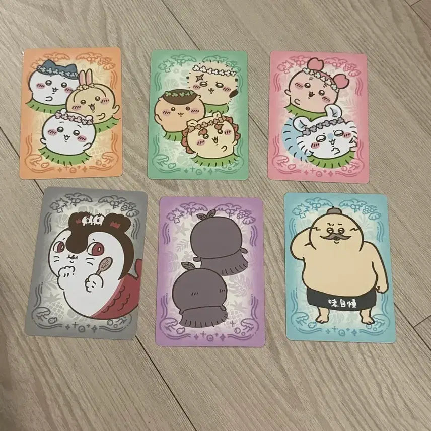 [BUNJANG] Chiikawa Mermaid Island Special Card Set Bundle / 치이카와 인어의섬 인어섬 특전 카드 세트 일괄