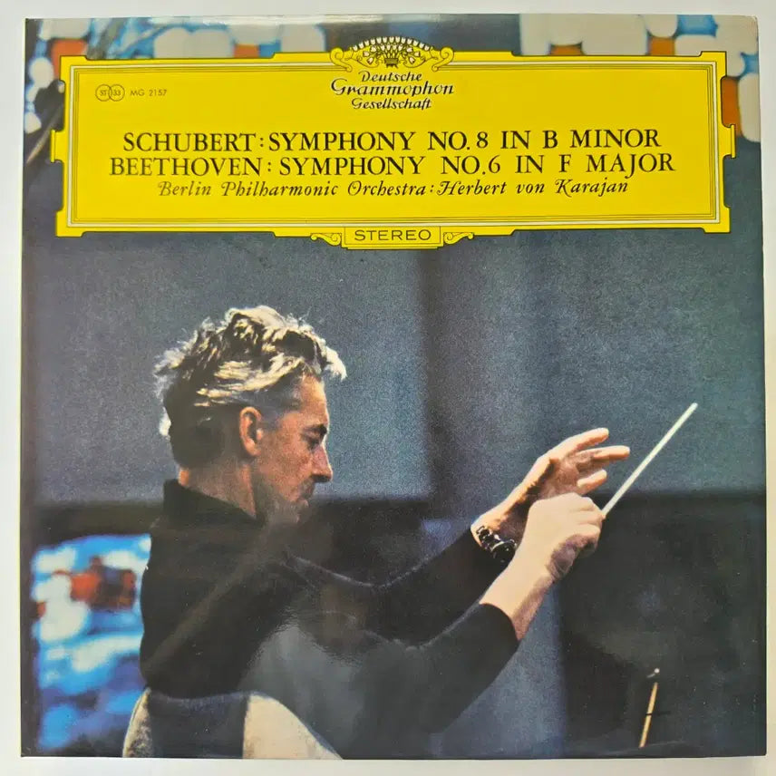 [BUNJANG] Herbert von Karajan Berlin Philharmonic Schubert Symphony No. 8 Beethoven Symphony No. 6 LP / (일본/LP) 카라얀, 베를린필 Karajan,  Schubert: Symphony No.8 / Beethoven: Symphony No. 6