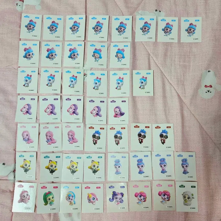[BUNJANG] Tinipping Sticker Set / 티니핑 띠부씰 장당 1천원