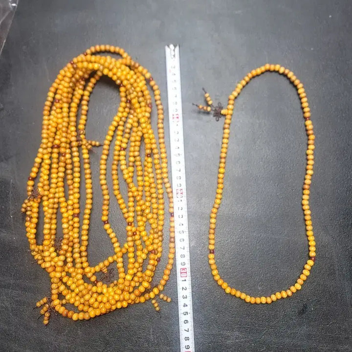 [BUNJANG] Buddhist Prayer Beads Necklace Bracelet / 2번 나무 108염주 10개. 호신불.염주.목걸이.팔찌.부처님.탄신불.