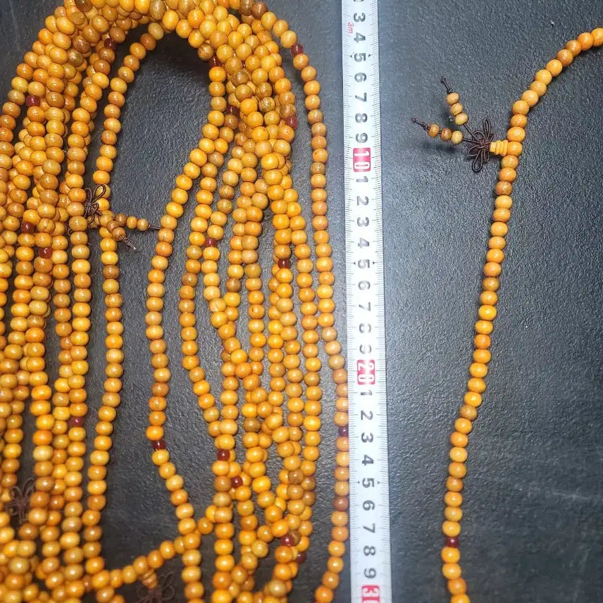 [BUNJANG] Buddhist Prayer Beads Necklace Bracelet / 2번 나무 108염주 10개. 호신불.염주.목걸이.팔찌.부처님.탄신불.