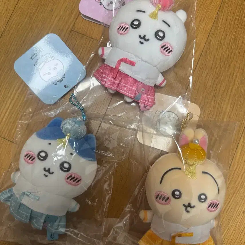 [BUNJANG] Chikawa Hanbok Set (Usagi, Hachiwara, Chikawa) / 한복 치이카와 한복 하치와레 한복 우사기 세트