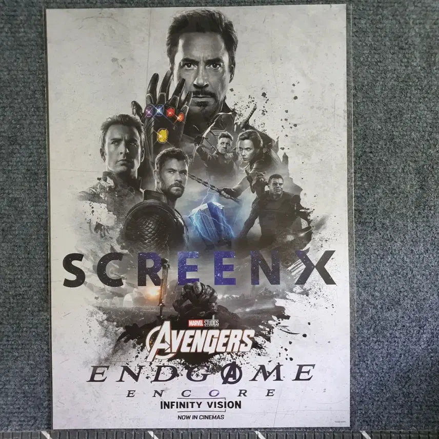 [BUNJANG] Avengers: Endgame Encore A3 Poster 2-Sheet Set / 어벤져스 엔드게임 앙코르 A3포스터 2장세트