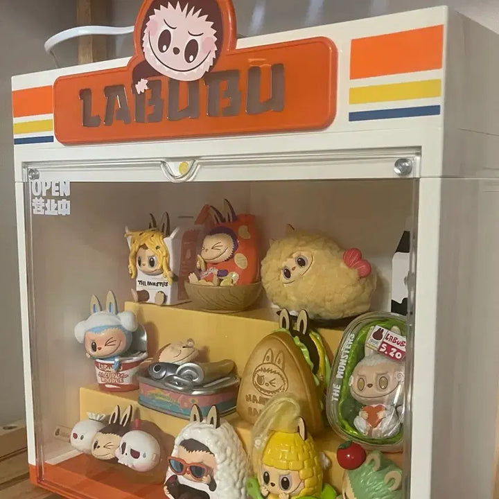 [BUNJANG] Pop Mart Labubu Convenience Store Series Full Box Bundle + Display Case / 팝마트 라부부 편의점 풀박스+진열장(일괄)