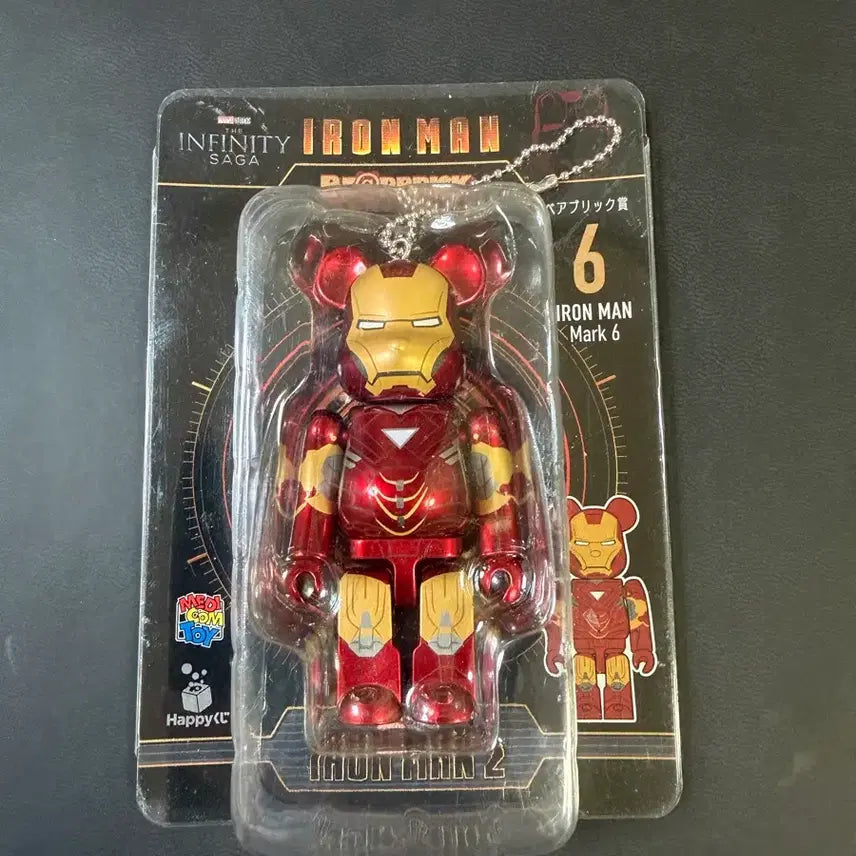 [BUNJANG] Bearbrick Happy Lottery Iron Man 