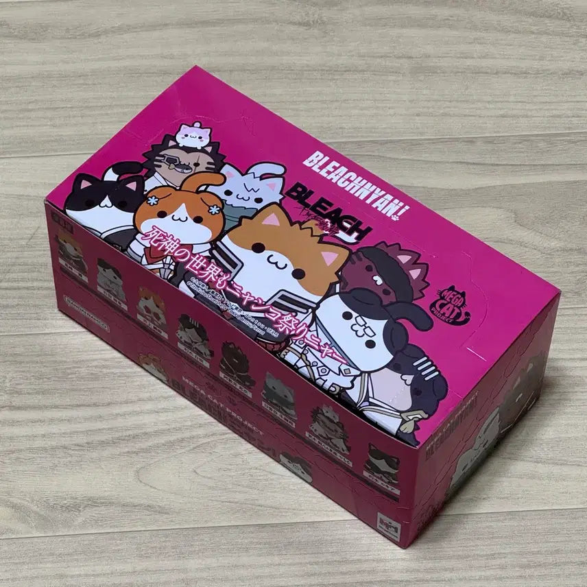 [BUNJANG] Bleach Bleach Nya! Mega Cat Full Set Full Box (Sealed) / 미개봉) 블리치 블리치냥! 메가캣 풀세트 풀박스