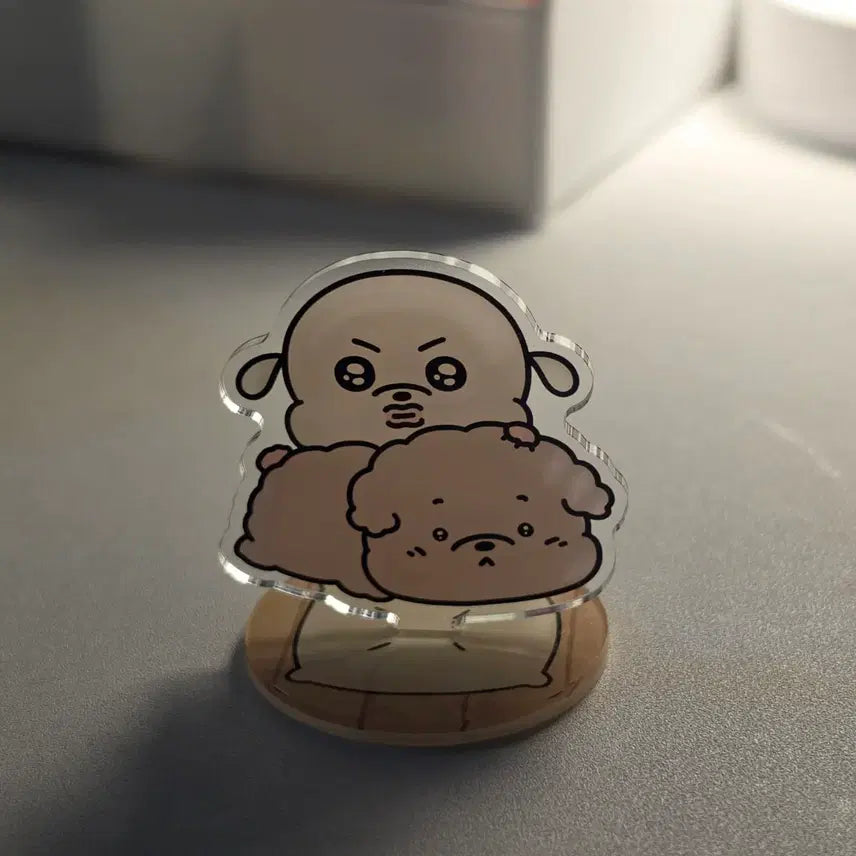 [BUNJANG] BongSil MoongChi Standee Acrylic / 복슬이 뭉치 스탠드 아크릴 (2)