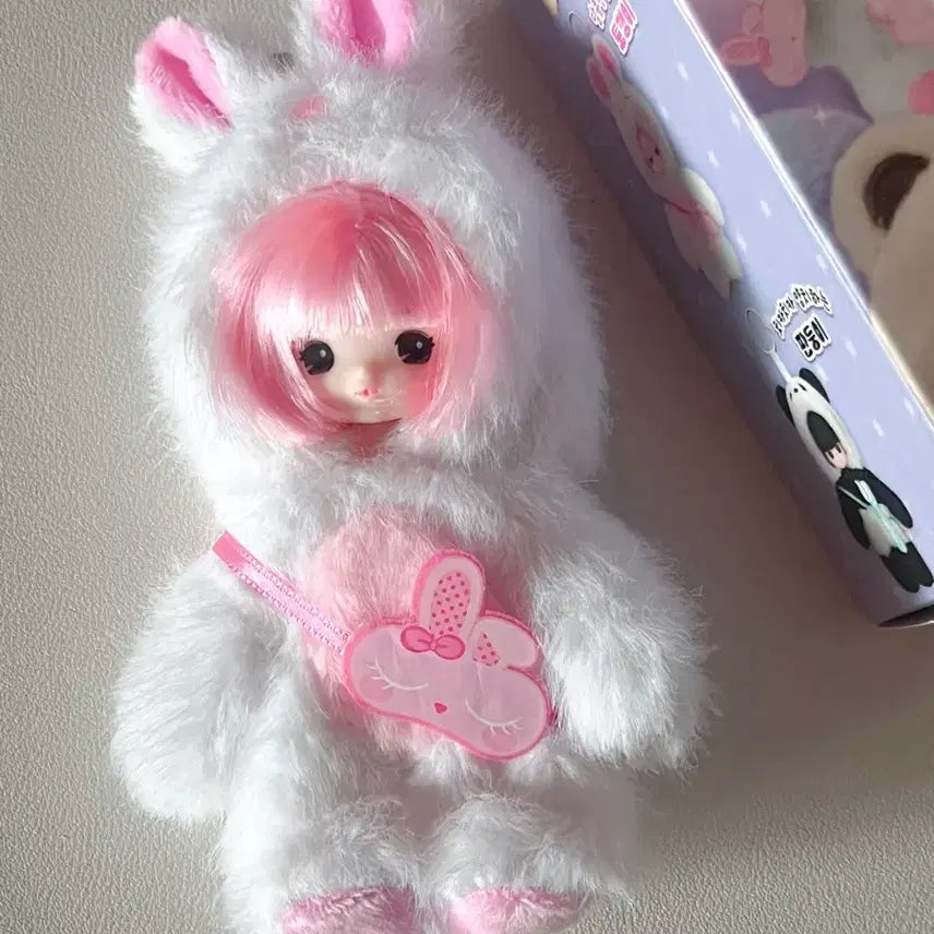 [BUNJANG] Little Mimi Random Rabbit Keyring Pajama Party / 리틀미미 파자마파티 랜덤 토끼 키링