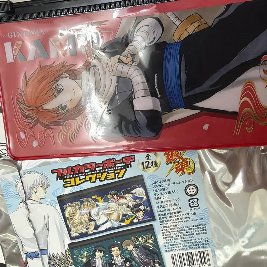 [BUNJANG] Gintama Jump Random Full Color Pouch Kamui / 은혼 점프 랜덤 풀컬러 파우치 카무이