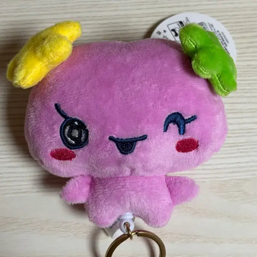 [BUNJANG] Tamagotchi Flowerchi Lilpass Keyring / 다마고치 플라워치 릴패스 키링
