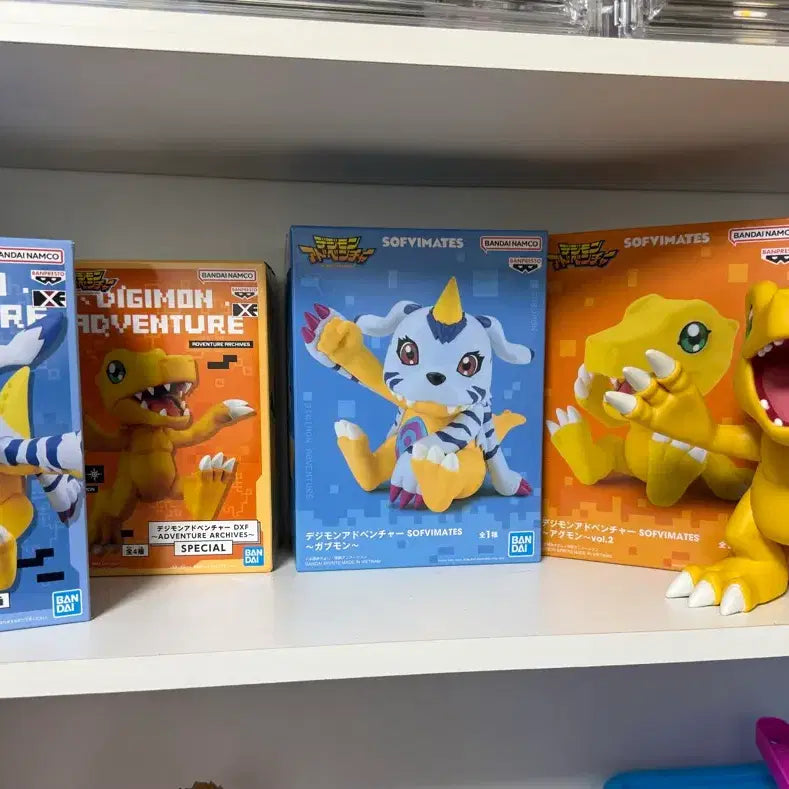 [BUNJANG] Digimon 5-Figure Bundle Set / 디지몬 피규어5종일괄판매 급처(아구몬,파피몬₩