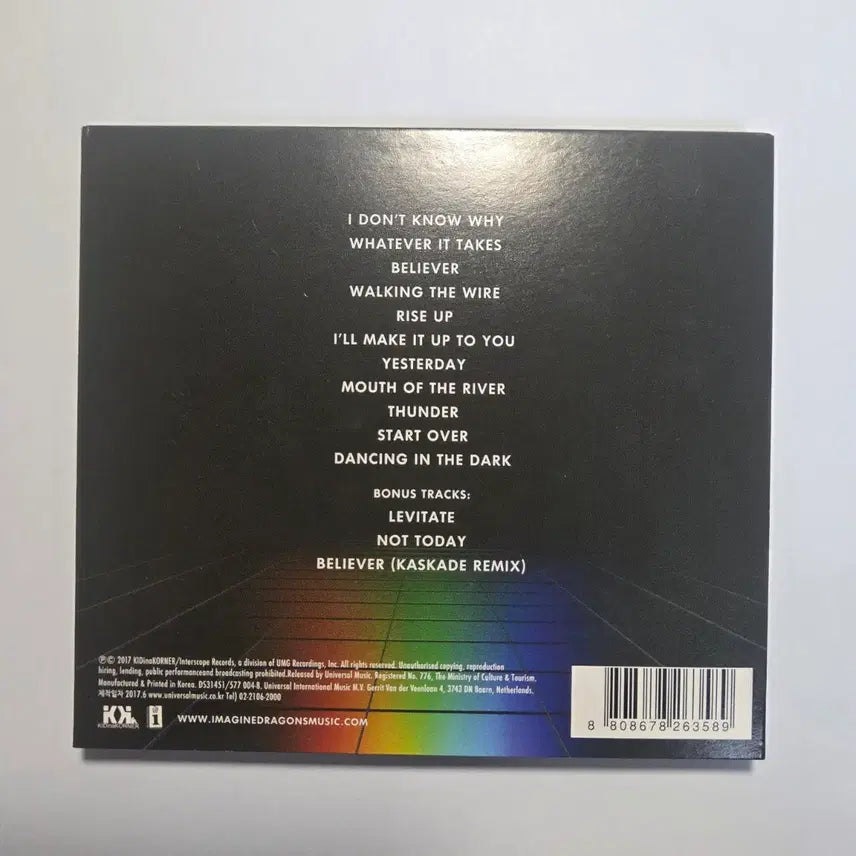 [BUNJANG] Imagine Dragons Evolve Deluxe Edition Korean Edition CD / 이매진 드래곤스 Imagine Dragons EVOLVE 디럭스 에디션 국내반 CD