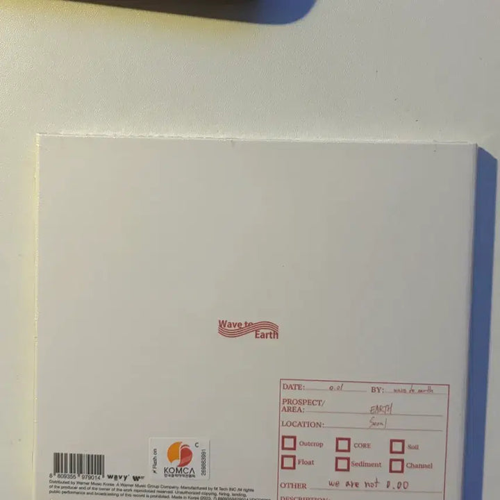 [BUNJANG] Wave to Earth 0.01 CD (Sealed) / 웨이브투어스 0.01 CD 미개봉