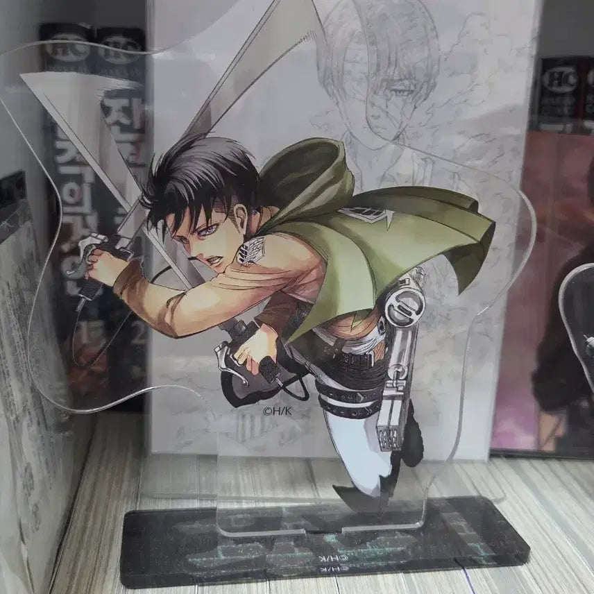 [BUNJANG] Attack on Titan Levi Original Art Acrylic Stand / 진격의거인 리바이 아크릴 스탠드 진격거
