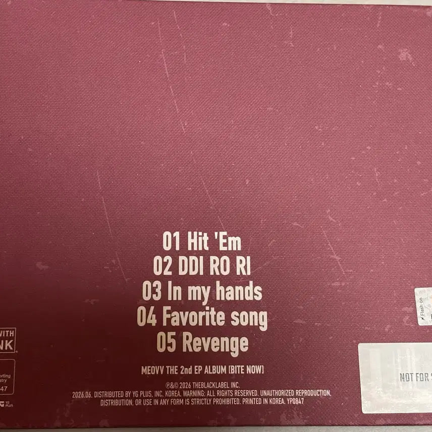 [BUNJANG] MEOVV BITE NOW Signed Album / 미야오 싸인앨범 MEOVV BITE NOW 친필싸인앨범 비매 MEOVV signed album