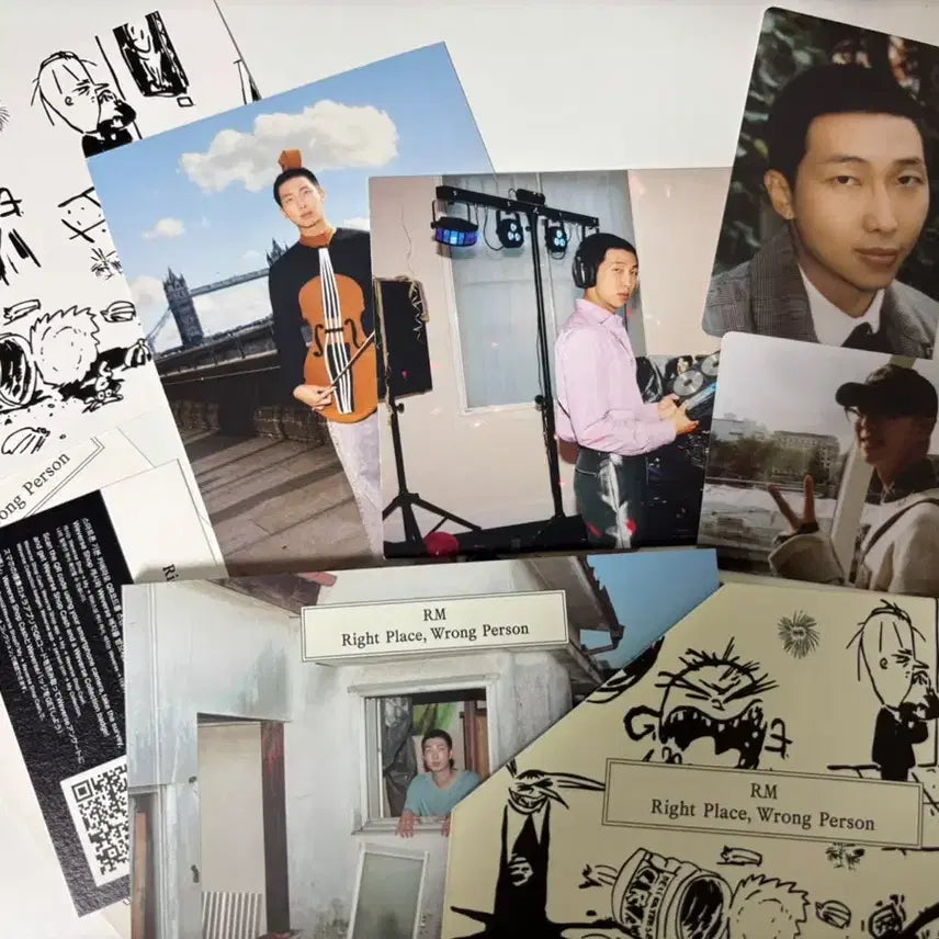 [BUNJANG] RM Right Place, Wrong Person Weverse Version Album / 알엠 Right Place, Wrong Person 위버스 버전 개봉앨범