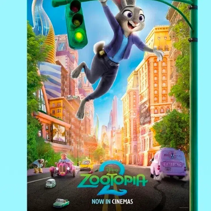 [BUNJANG] Zootopia 2 LED Poster (Megabox Exclusive) / 안전포장)주토피아2 led포스터/메가박스 특전