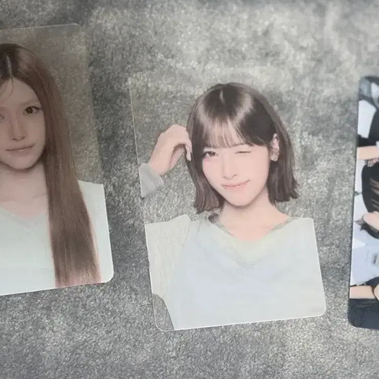 [BUNJANG] RESCENE Bread Transparent Photocard Set / 리센느 빵 투명포카 3장 일괄