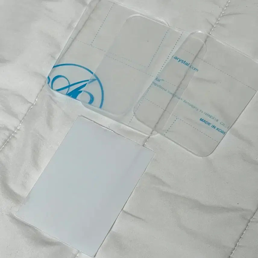[BUNJANG] Customizable Acrylic Board 4pc Set / 믐뭔봄 꾸미기용 아크릴판 4장
