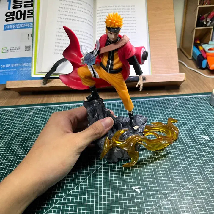 [BUNJANG] Naruto Dynamic Pose Flame Effect Figure / 나루토 피규어