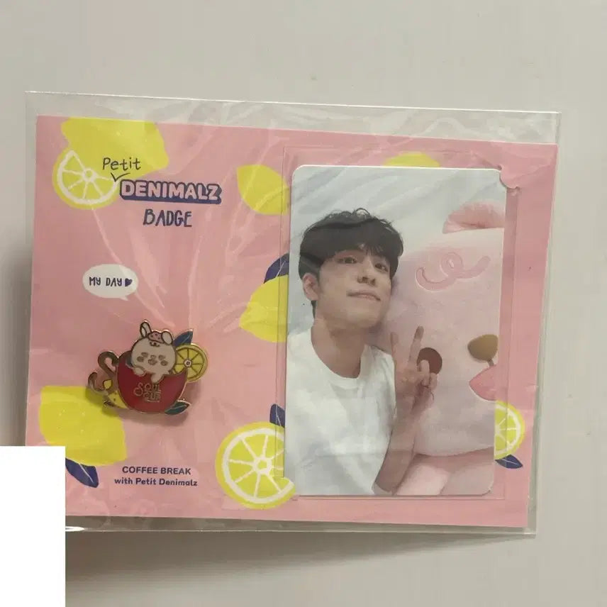 [BUNJANG] DAY6 DEnimals Petit Badge Wonpil / 데이식스 데니멀즈 쁘띠 뱃지 원필