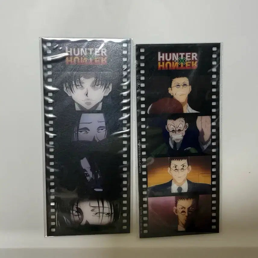 [BUNJANG] Hunter x Hunter Film Bookmark - Feitan &amp; Leorio - Bundle Set / 헌터x헌터 필름 북마크 페이탄, 레오리오 헌터헌터 헌헌