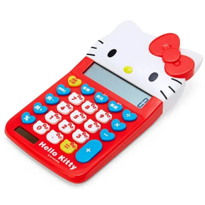 [BUNJANG] Sanrio Hello Kitty Face Red Calculator / 산리오 헬로키티 페이스 레드 키티 계산기