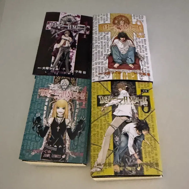 [BUNJANG] Death Note Manga Volume 1, 2, 4, 5 Set Light Yagami L Misa / 데스노트 만화책 가챠 1권 2권 4권 5권 라이토 엘 미사 일괄