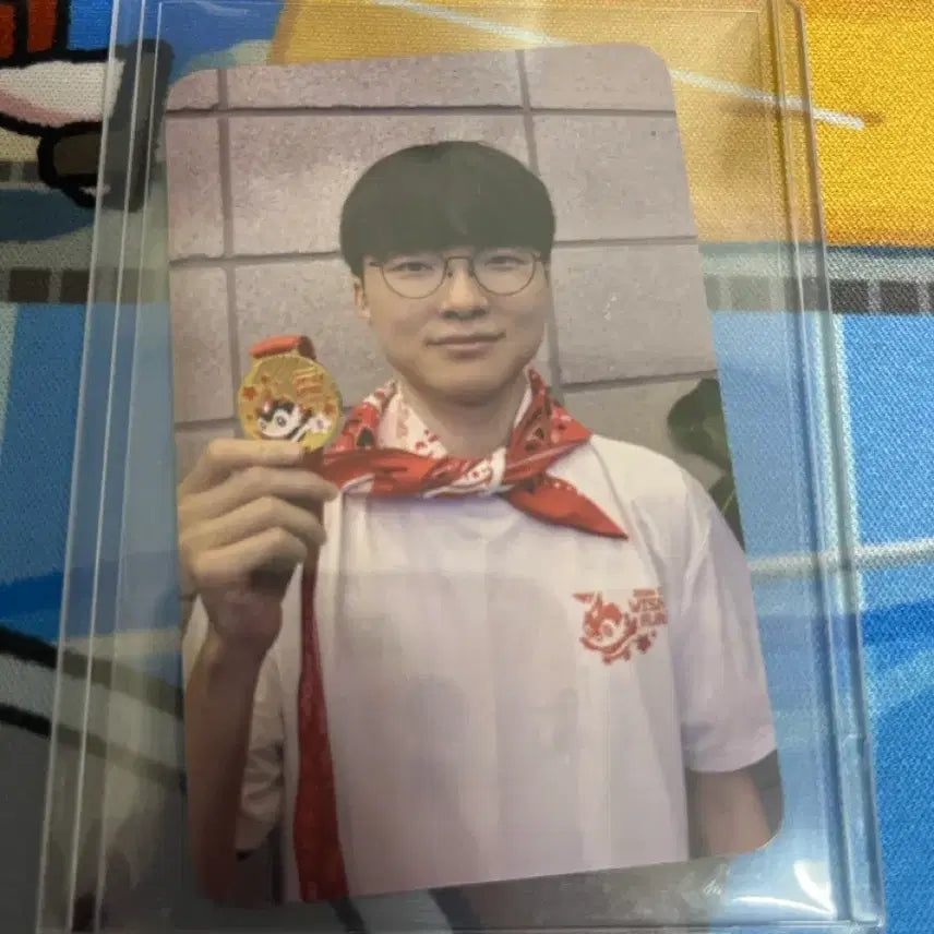 [BUNJANG] T1 Faker Wish Run Photocard Set / T1 위시런 페이커 완주 포카 + 슬리브 + 탑로더 포함