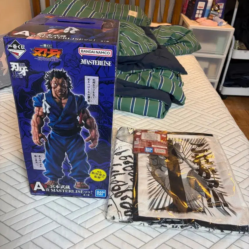[BUNJANG] Baki Ichiban Kuji A Prize + E Prize (Sealed) / 제일복권 바키 A상+E상 미개봉 팝니다