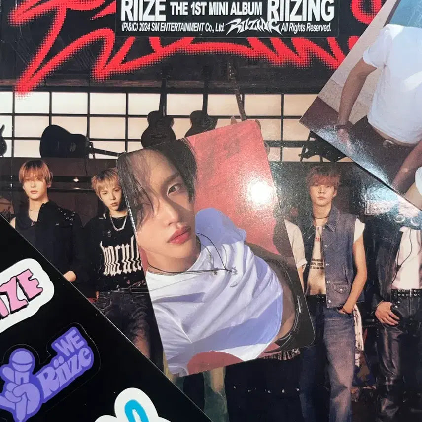[BUNJANG] RIIZE 1st Mini Album RIIZING Japanese Version Wonbin Photocard Set / 라이즈 RIIZE 1st 미니앨범 RIIZING 일본판 원빈 포카 세트