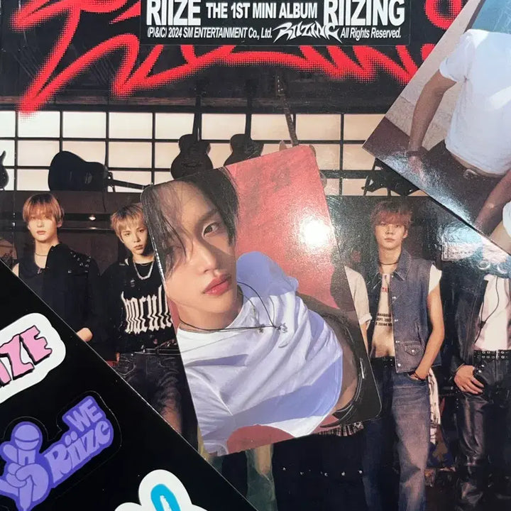 [BUNJANG] RIIZE 1st Mini Album RIIZING Japanese Version Wonbin Photocard Set / 라이즈 RIIZE 1st 미니앨범 RIIZING 일본판 원빈 포카 세트