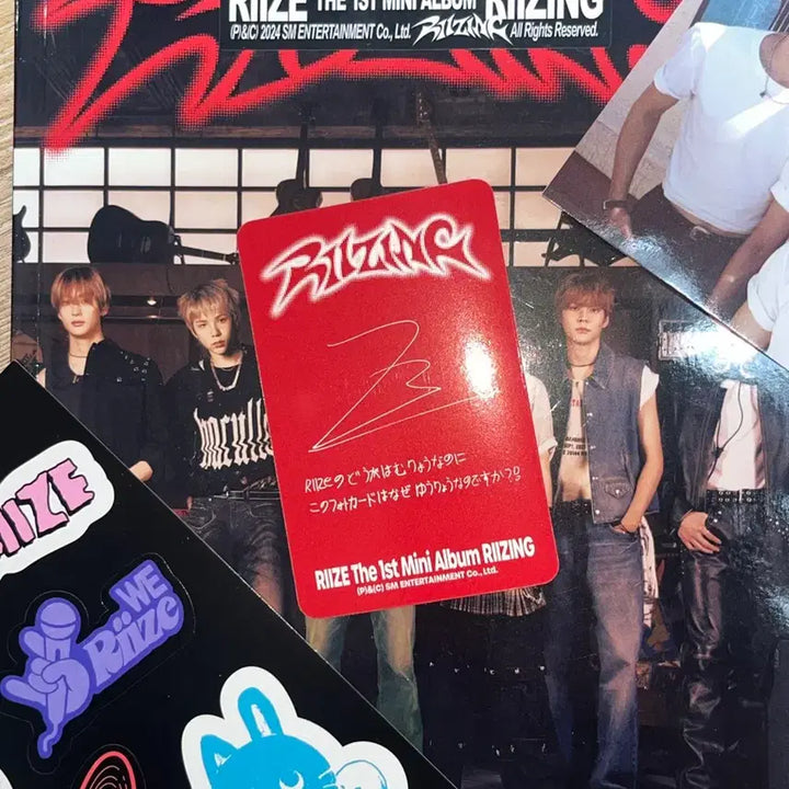 [BUNJANG] RIIZE 1st Mini Album RIIZING Japanese Version Wonbin Photocard Set / 라이즈 RIIZE 1st 미니앨범 RIIZING 일본판 원빈 포카 세트