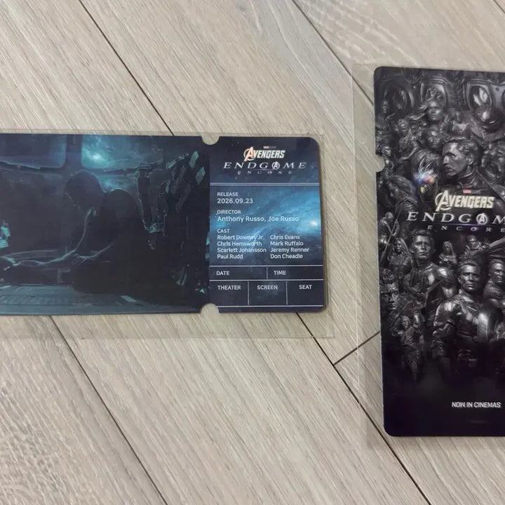 [BUNJANG] Avengers: Endgame Special Ticket / 어벤져스 엔드게임 스페셜 티켓 1종